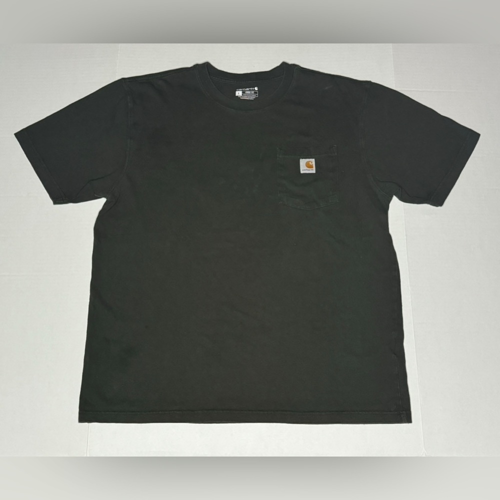 CARHARTT MEN’S LOOSE FIT FOREST GREEN POCKET WORK T-SHIRT